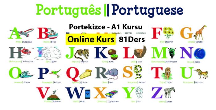 Portekizce Online A1 Kursu